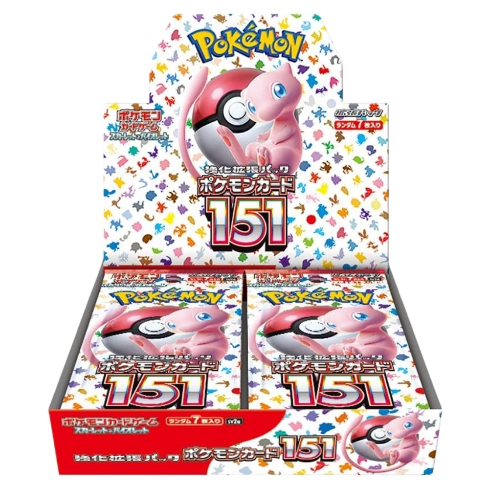 151 Booster Box (JPN) Pokemon TCG  The Chase Club