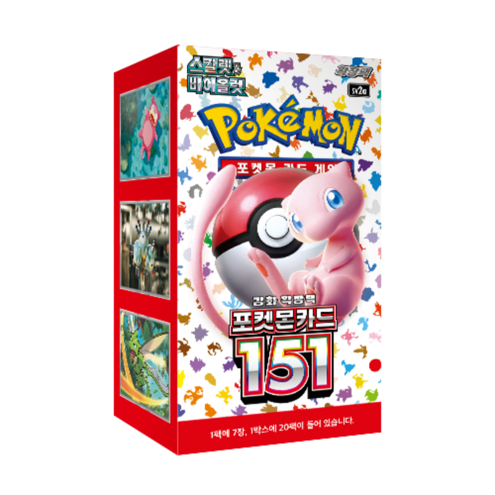 151 Booster Box (KOR) Pokemon TCG – The Chase Club 151 Booster Box (KOR) Pokemon TCG – The Chase Club