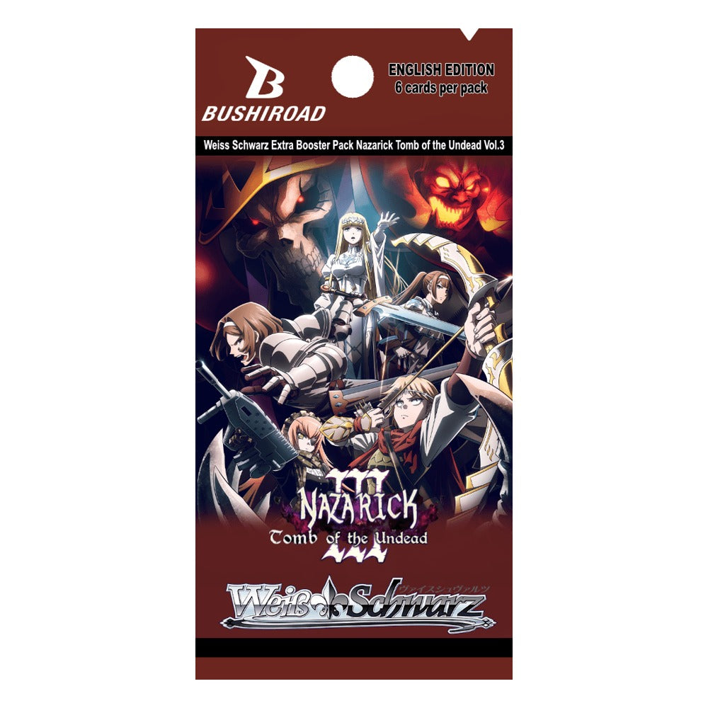 Nazarick: Tomb of the Undead Vol.3 Extra Booster (ENG) Weiss Schwarz