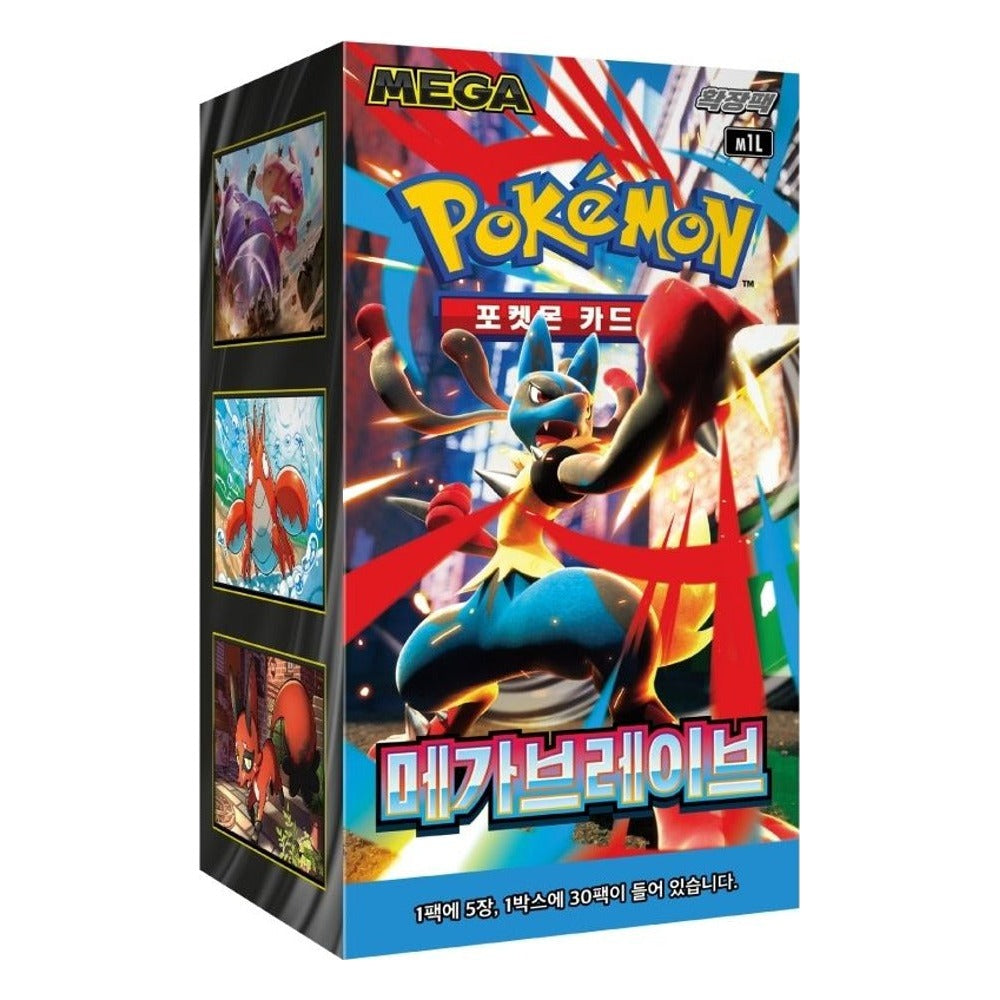 Mega Brave Booster Box (KOR) Pokemon TCG