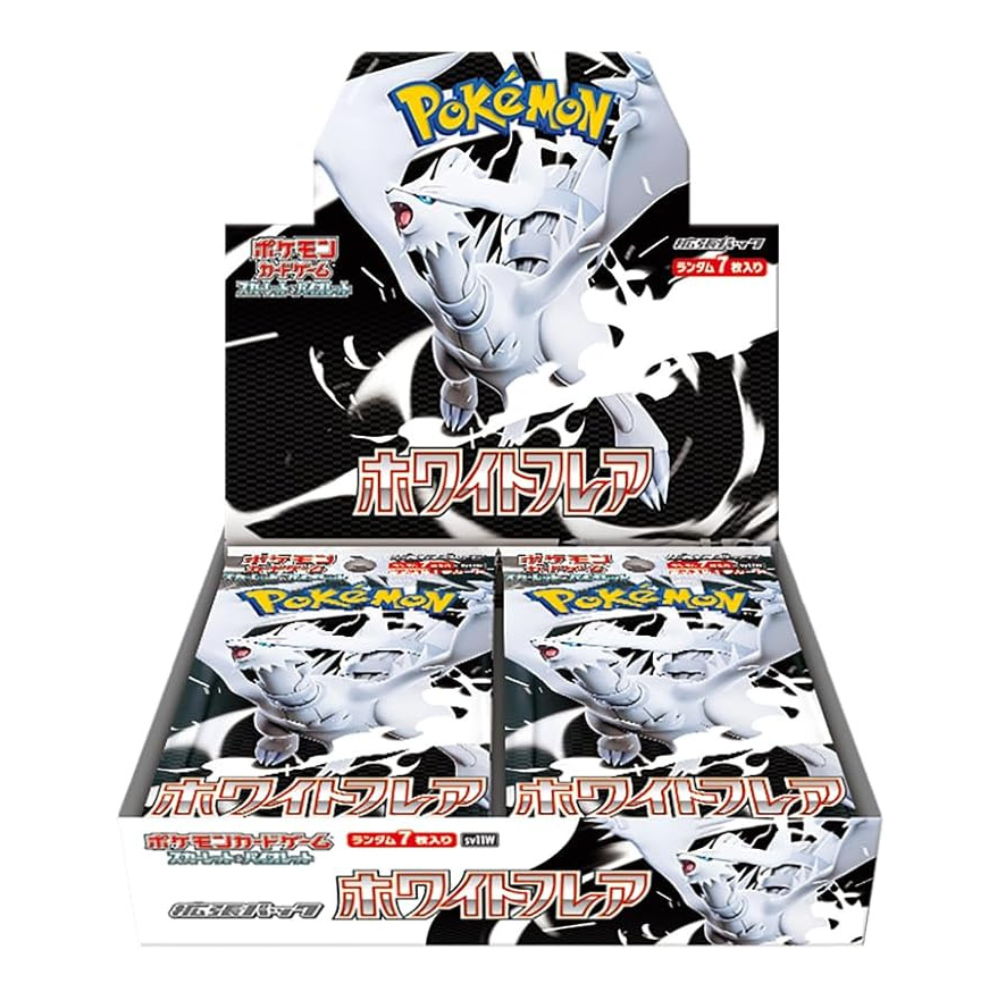 White Flare Booster Box (JPN) Pokemon TCG The Chase Club White Flare Booster Box (JPN) Pokemon TCG The Chase Club