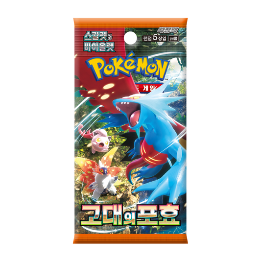 Ancient Roar Booster Pack (KOR) Pokemon TCG