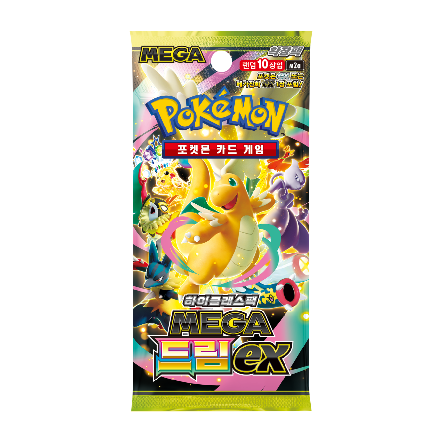PREORDER Mega Dream EX Booster Box (KOR) Pokemon TCG