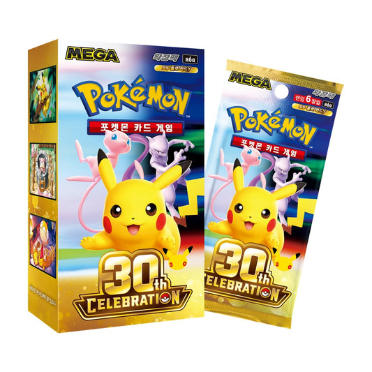 30th Celebration Booster Box and Pack (KOR) Pokemon TCG