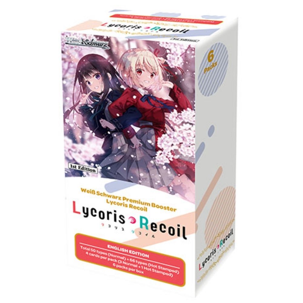 Lycoris Recoil Premium Booster Box (ENG) Weiss Schwarz