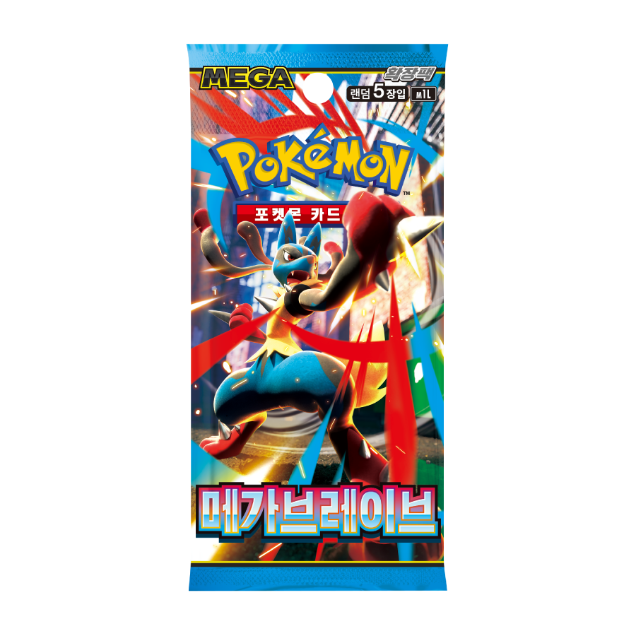 Mega Brave Booster Box (KOR) Pokemon TCG