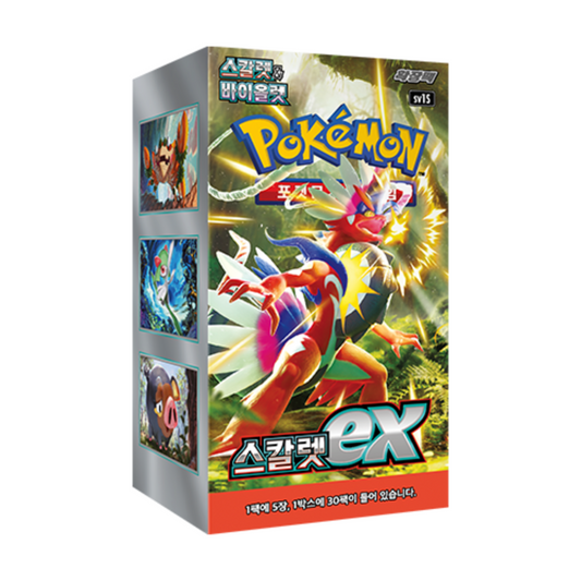 Pokemon TCG Scarlet EX Booster Box (Korean)