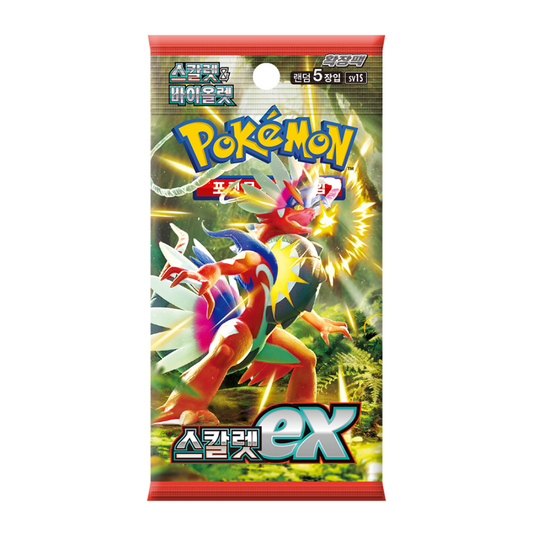 Pokemon TCG Scarlet EX Booster Pack (Korean)