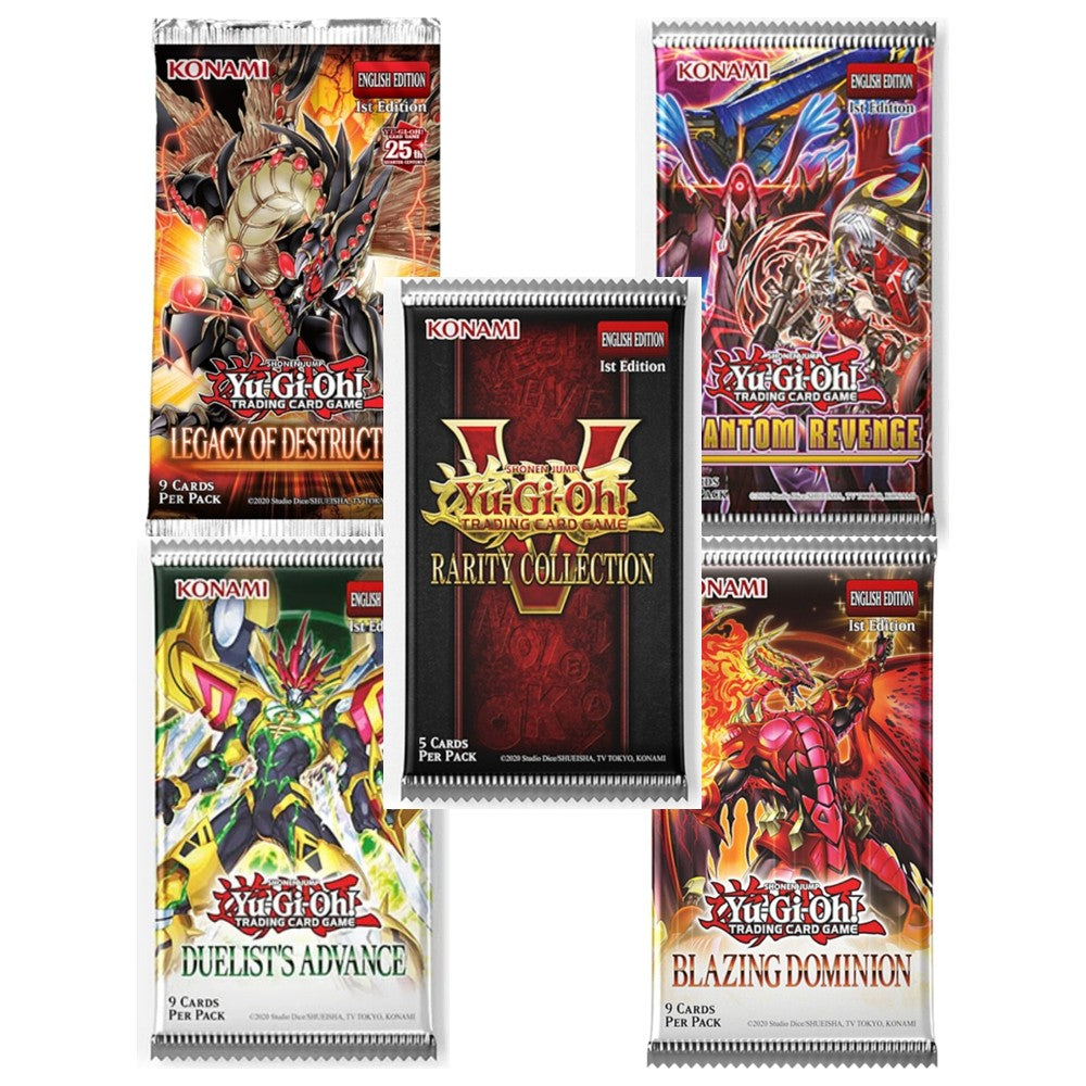Yu-Gi-Oh 5 Pack Bundle