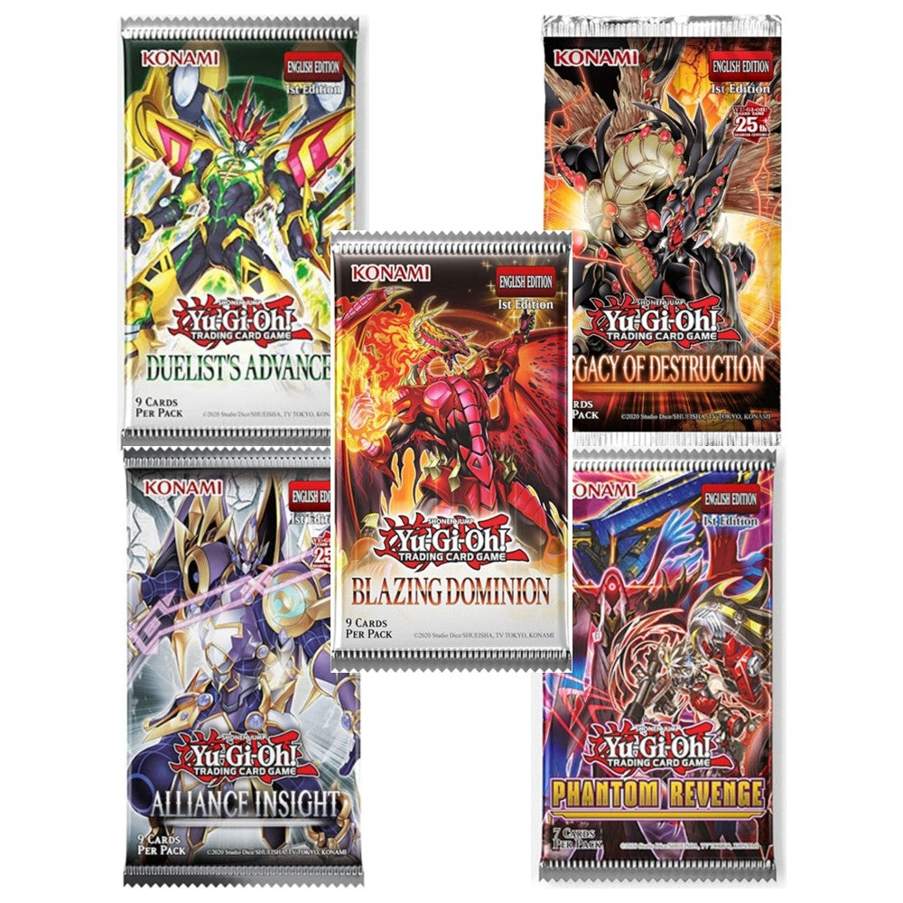 Yu-Gi-Oh 5 Pack Bundle