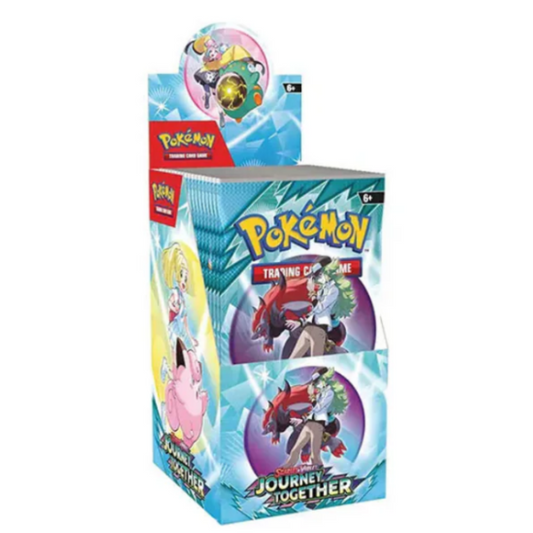 Pokemon TCG Scarlet & Violet-Journey Together Half Booster Box (18 Packs)