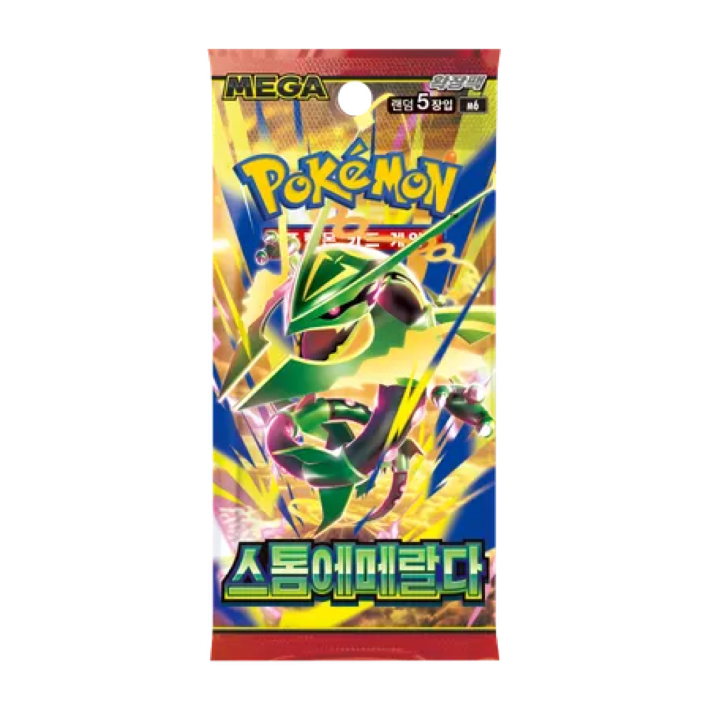 Storm Emeralda Booster Pack (KOR) Pokemon TCG