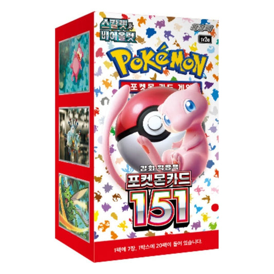 151 Booster Box (KOR) Pokemon TCG