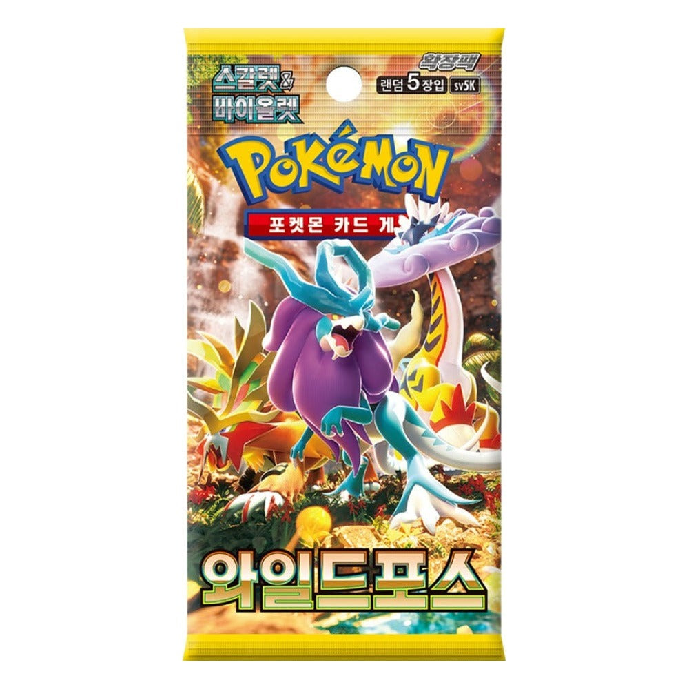 Wild Force Booster Pack (KOR) Pokemon TCG