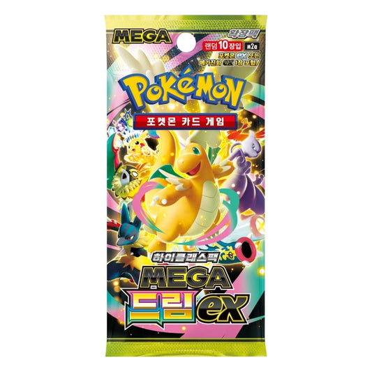 Mega Dream EX Booster Pack (KOR) Pokemon TCG