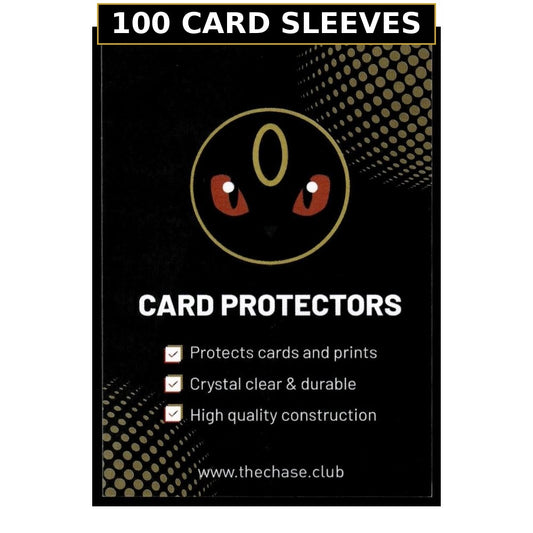 100 Clear Card Sleeves