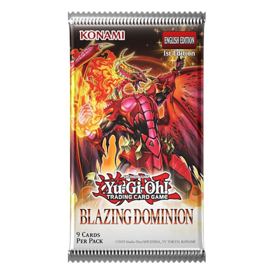 Blazing Dominion Booster Pack (ENG) Yu-Gi-Oh