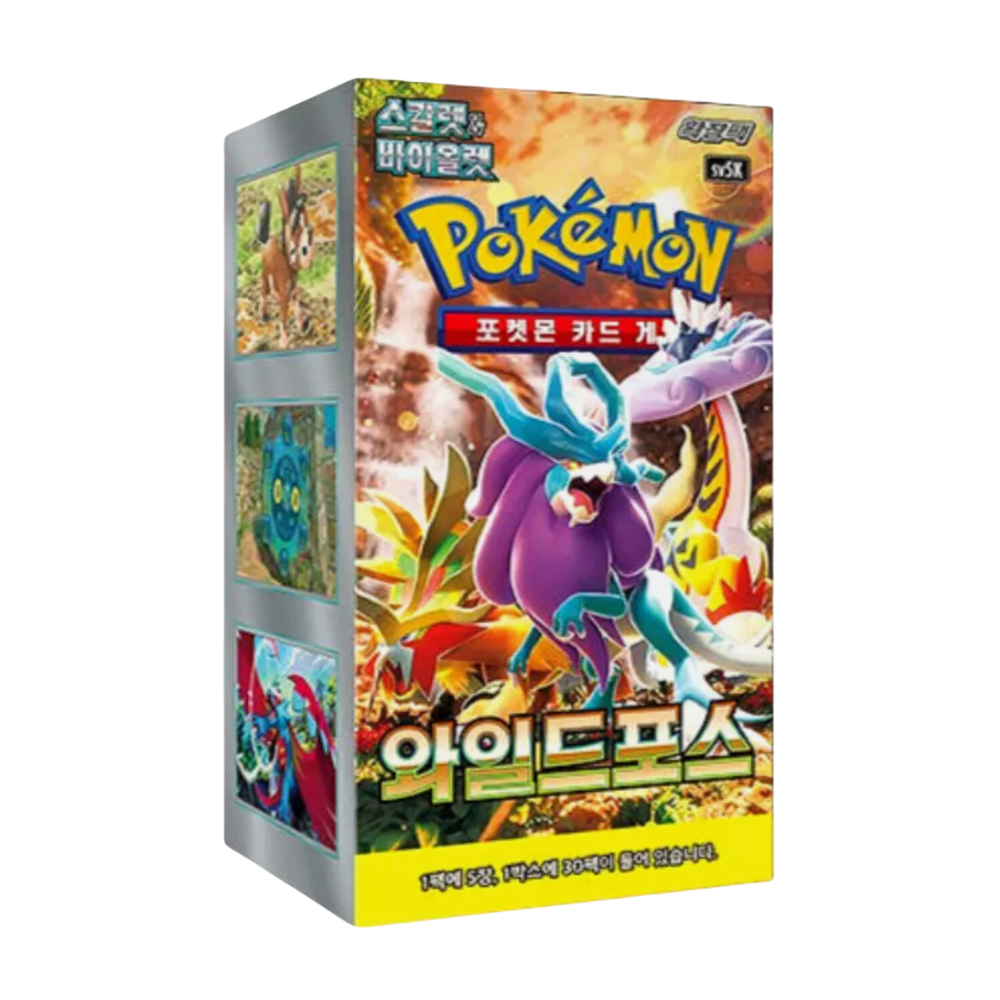 Pokemon TCG Wild Force Booster Box (KOR)