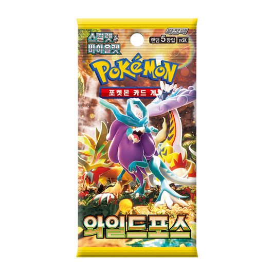 Pokemon TCG Wild Force Booster Pack (KOR)