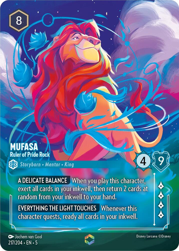 Shimmering Skies chase card