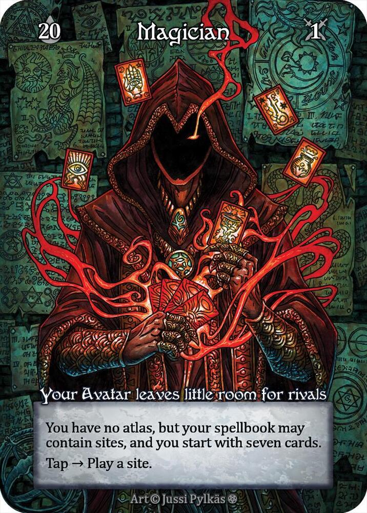 Gothic chase card